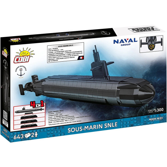 Klocki Sous-Marin SNLE 643 klocki