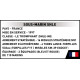 Klocki Sous-Marin SNLE 643 klocki