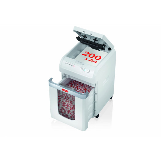 *Niszczarka shredstar Autofeed X200 4x12mm P4 