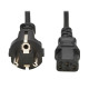 Kabel zasilający do PDU P054-02M-EU C13 - Schuko 2m