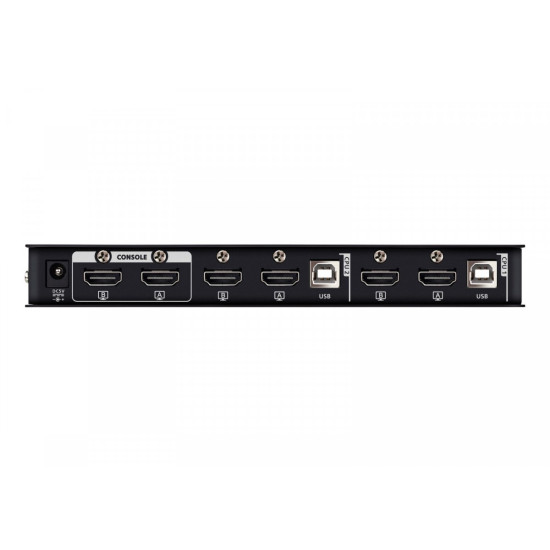 Przełącznik 2-Port USB 4K HDMI DualDisplay KVMP 
