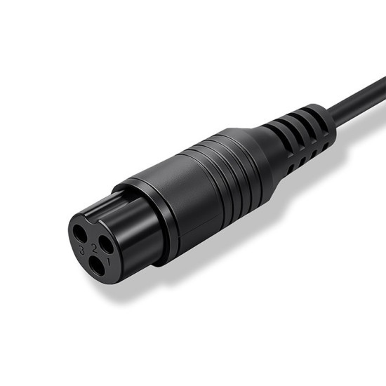 Ładowarka do roweru elektrycznego 36V | 42V | 2A | 3P-GX16 + kabel zasilający 