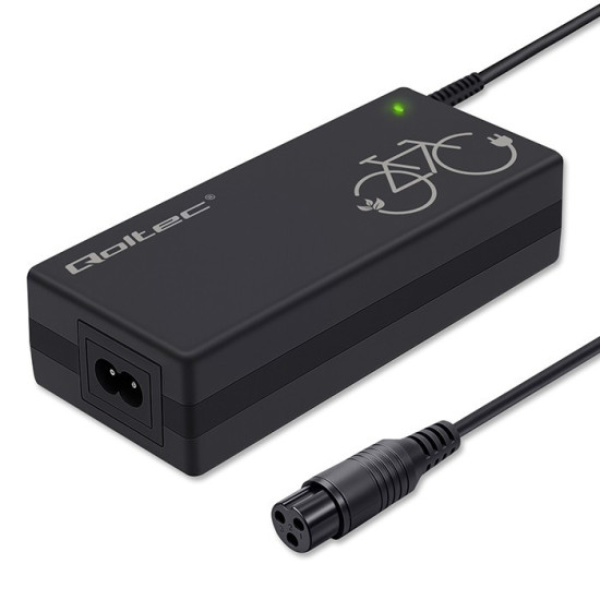 Ładowarka do roweru elektrycznego 36V | 42V | 2A | 3P-GX16 + kabel zasilający 