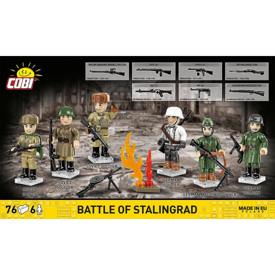 Klocki Bitwa o Stalingrad 76 klocków