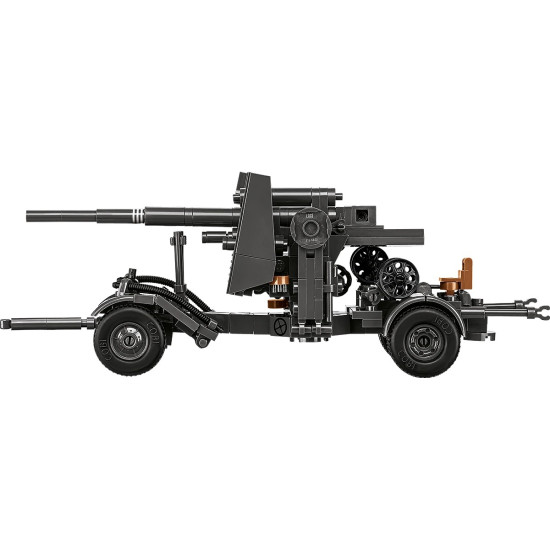 Klocki 8.8 cm Flak z wózkiem 360 klocków