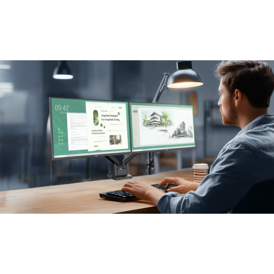 Monitor 23.8 cala XB2493HSU-B1 IPS.HDMI.DP.2x2W.USBx2, 350cd,1500:1,    HAS 150/PIVOT