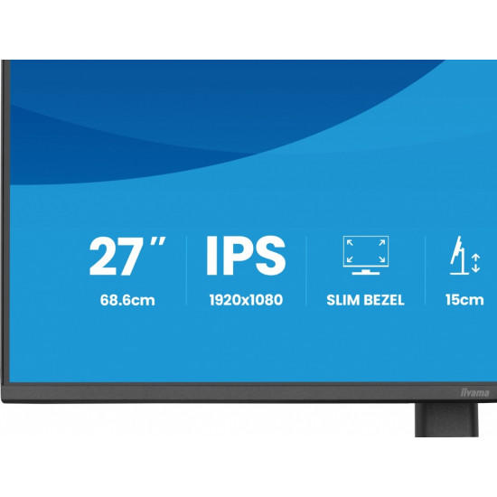 Monitor 27 cali XB2793HSU-B1 IPS, HDMI, DP, 2x2W, 2xUSB, 350cd, 1500:1, HAS 150/PIVOT