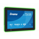 Monitor ProLite 10.1 cala TW1025ALASC-B3PNR,10P.DOT.IPS,WIFI,450 cd/m2,2x2W,3xUSB, RJ45, MICRO, A14, NFC , kamera internetowa (5MPa), pasek świetlny