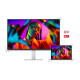 Monitor 31.5 cala MA320UP 4K 5ms/IPS/USB/HDMI/Biały