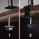 Uchwyt na monitor MC-135 17-32 cali 2-10 kg 