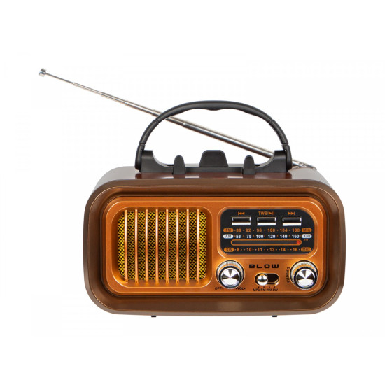 Radio przenośne analogowe AM/FM RA16 solarne