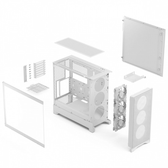 Obudowa Pop 2 Air biała TG RGB 