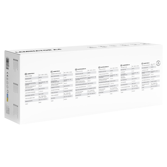 Laminator A4 LR-01/B czarny