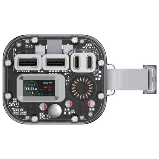 Powerbank Lucid Ultra 40000mAh 100W Szary 