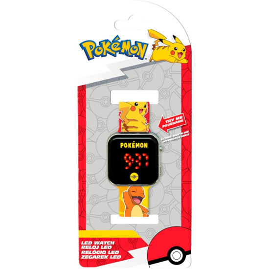 Zegarek LED Pokemon 