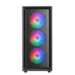 Obudowa MARS MC-AIR BLACK ATX 4x FRGB fan