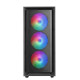Obudowa MARS MC-AIR BLACK ATX 4x FRGB fan