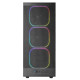 Obudowa MARS MC-NEBULA BLACK ATX 4xARGB fans