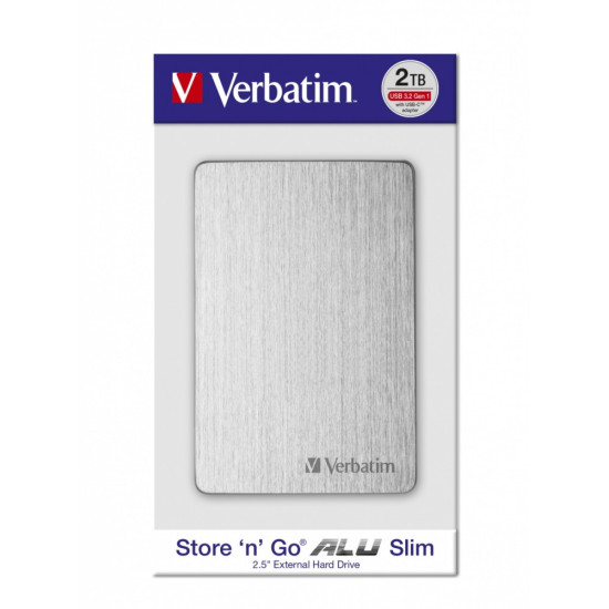 Store n Go ALU Slim 2TB USB 3.0 53666 