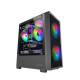 Obudowa MARS MC-VORTEX BLACK mATX 3xFRGB fans