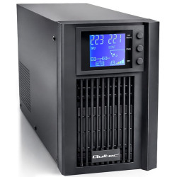 Zasilacz awaryjny UPS Pure Sine Wave | 1kVA | 800W | AVR | LCD | Czysty Sinus 