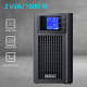 Zasilacz awaryjny UPS Pure Sine Wave | 2kVA | 1600W | AVR | LCD |Czysty Sinus 