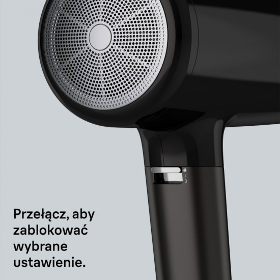 Suszarka do włosów 2100W, wskaźniki LED HD410E