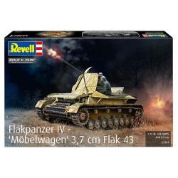 Model plastikowy czołg Flakpanzer IV 3,7 cm Flak 43 1:72