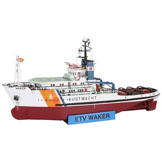 Model plastikowy statek Kustwacht Waker 1:200
