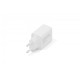 Ładowarka sieciowa/zasilacz USB 20W, 1x USB-C, 1x USB-A, biała 