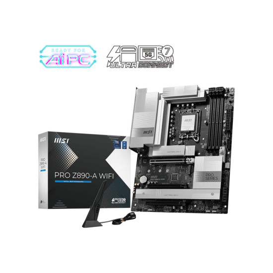 Płyta główna PRO Z890-A WIFI s1851 4 DDR5 HDMI/DP ATX 