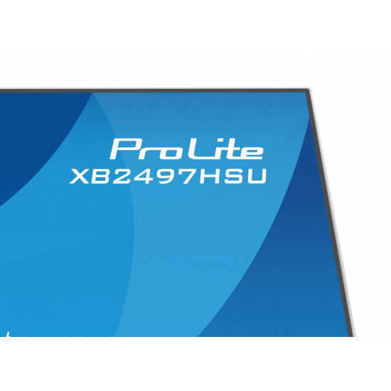 Monitor ProLite 23.8 cala XB2497HSU-W1  IPS,FHD,HDMI,DP,120Hz,350CD,2xUSBv3.2, 2xUSB-C, GW 5lat, HAS 150/PIVOT, BIAŁY