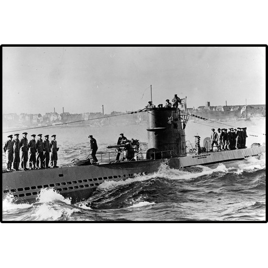 Klocki U-Boot VIIB U-47 165 klocków 1:300