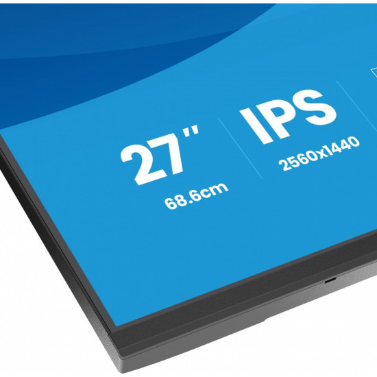Monitor ProLite  27 cali XB2797QSU-B1 IPS,QHD,2xHDMI,DP,350cd,75Hz,1000:1,     USB HUB,x4 ((2x Type-A v.3.2 Gen 1 (5Gbps, 4.5W) 2x Type-C (5Gbps, 5W))