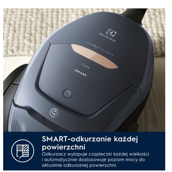 Odkurzacz workowy Pure D8 PD82-8DB SILENCE