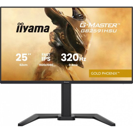 Monitor 25 cali GB2591HSU-B1 0.4ms, DP, 2xHDMI 2.1, 320Hz, Fast IPS, USB HUB x4