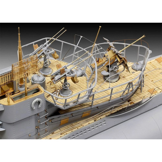 Model plastikowy Niemiecka łódź podwodna typ VII C/41  1/72