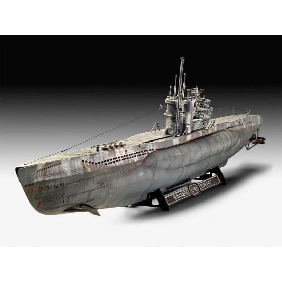 Model plastikowy Niemiecka łódź podwodna typ VII C/41  1/72