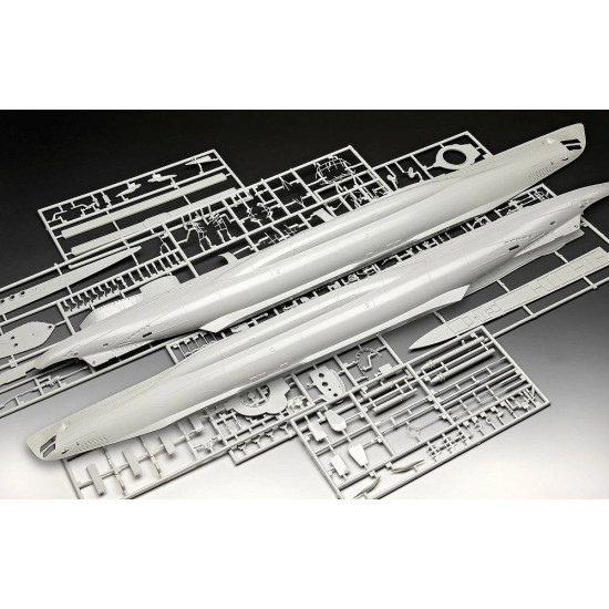 Model plastikowy Niemiecka łódź podwodna typ VII C/41  1/72
