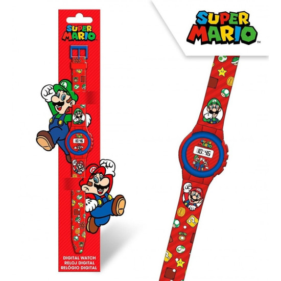 Zegarek cyfrowy Super Mario 