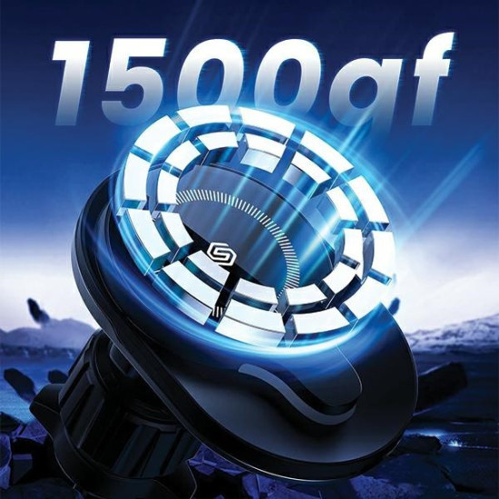 Uchwyt indukcyjny MagSafe do kratki wentylacyjnej 15W C50 czarny 