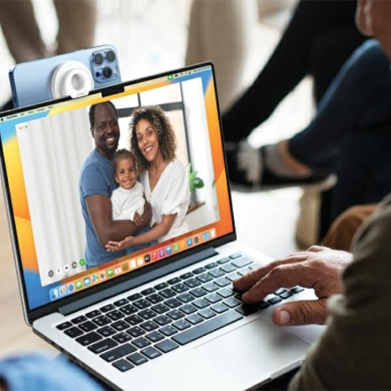 Uchwyt indukcyjny do MacBooka MagSafe BM-300 biały 