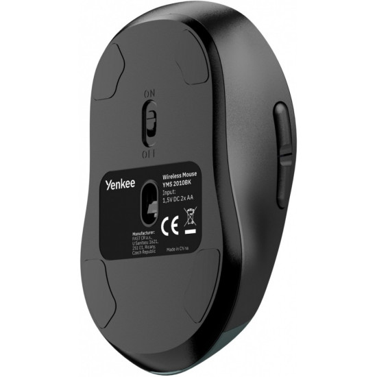 Mysz bezprzewodowa Dual Bluetooth + USB 2,4GHz YMS 2010BK GYRO 