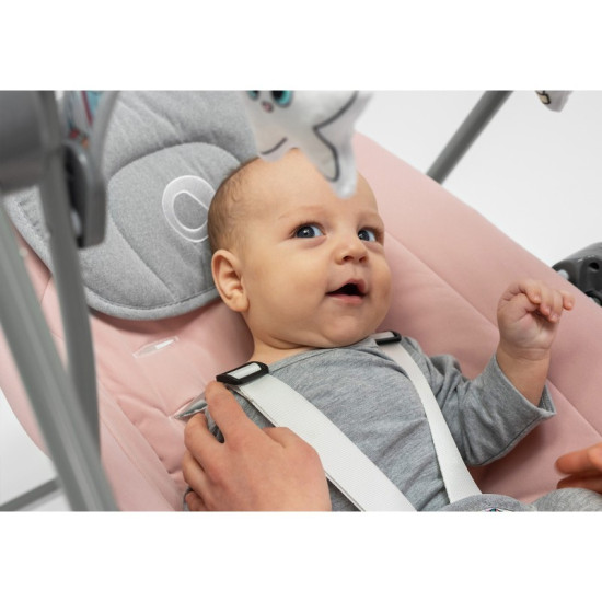 Leżaczek Otto Cozy szary 