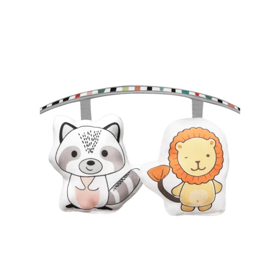 Leżaczek Otto Cozy szary 