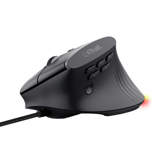 Mysz gamingowa GXT145 REXXA podświetlana ergonomiczna czarna
