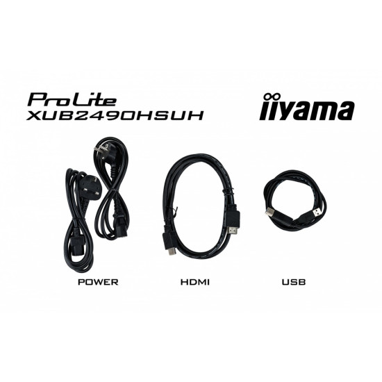 Monitor 24 cale XUB2490HSUH-B2 + Norton Small Business card 250G PL
