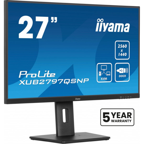 Monitor 27 cali XUB2797QSNP-B1 + Norton Small Business card 250G PL