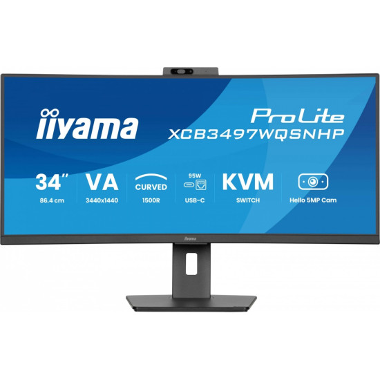 Monitor 34 cale XCB3497WQSNPH-B1 + Norton Small Business card 250G PL