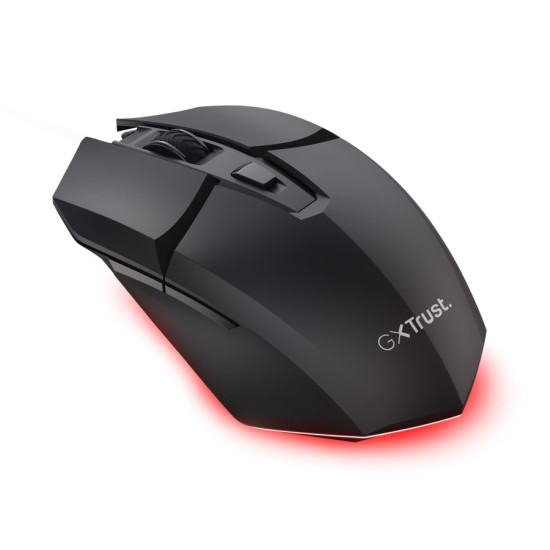 Mysz GXT 122 FELOX+ podświetlana gamingowa BT czarna 